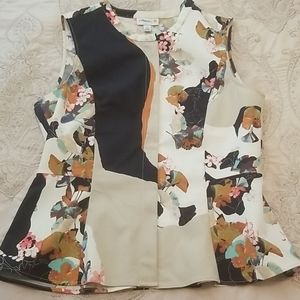 Multi colored  Peplum top